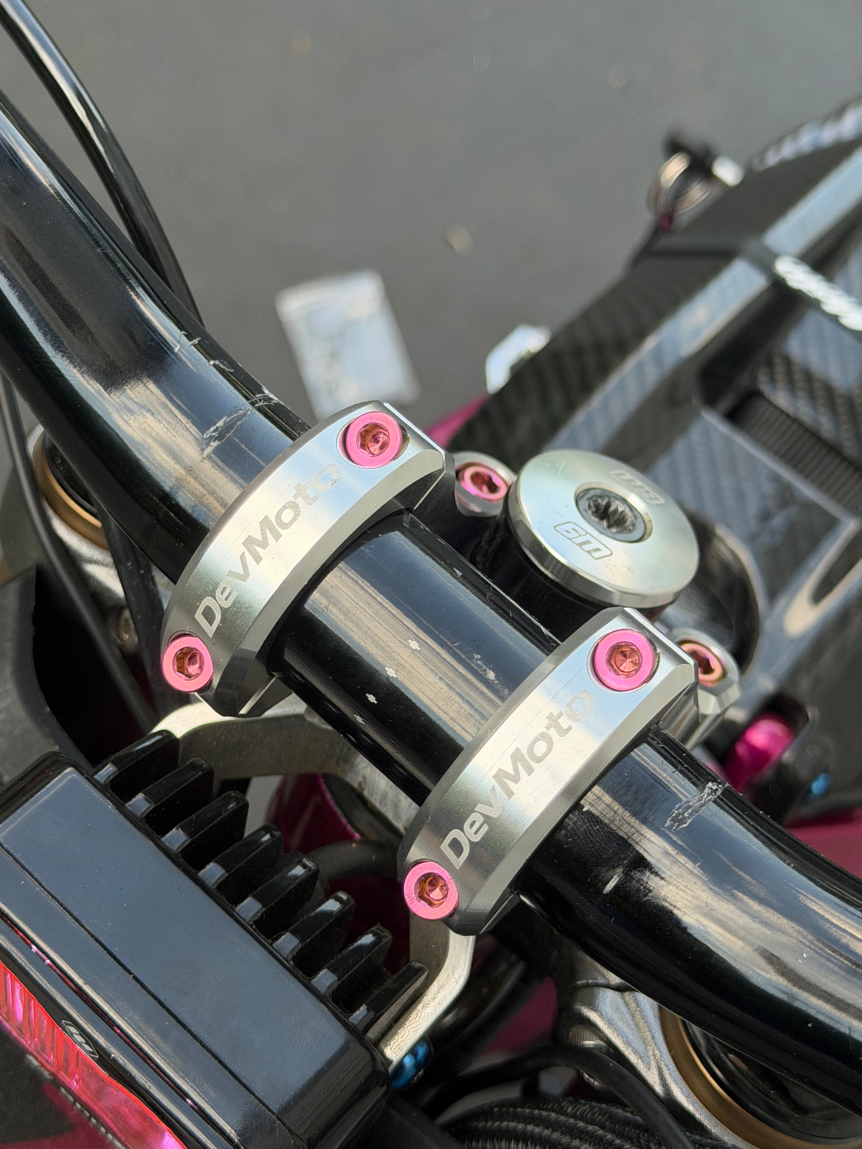 Deity & VOLT MOTO Direct Mount Titanium Bolts (set of 4)