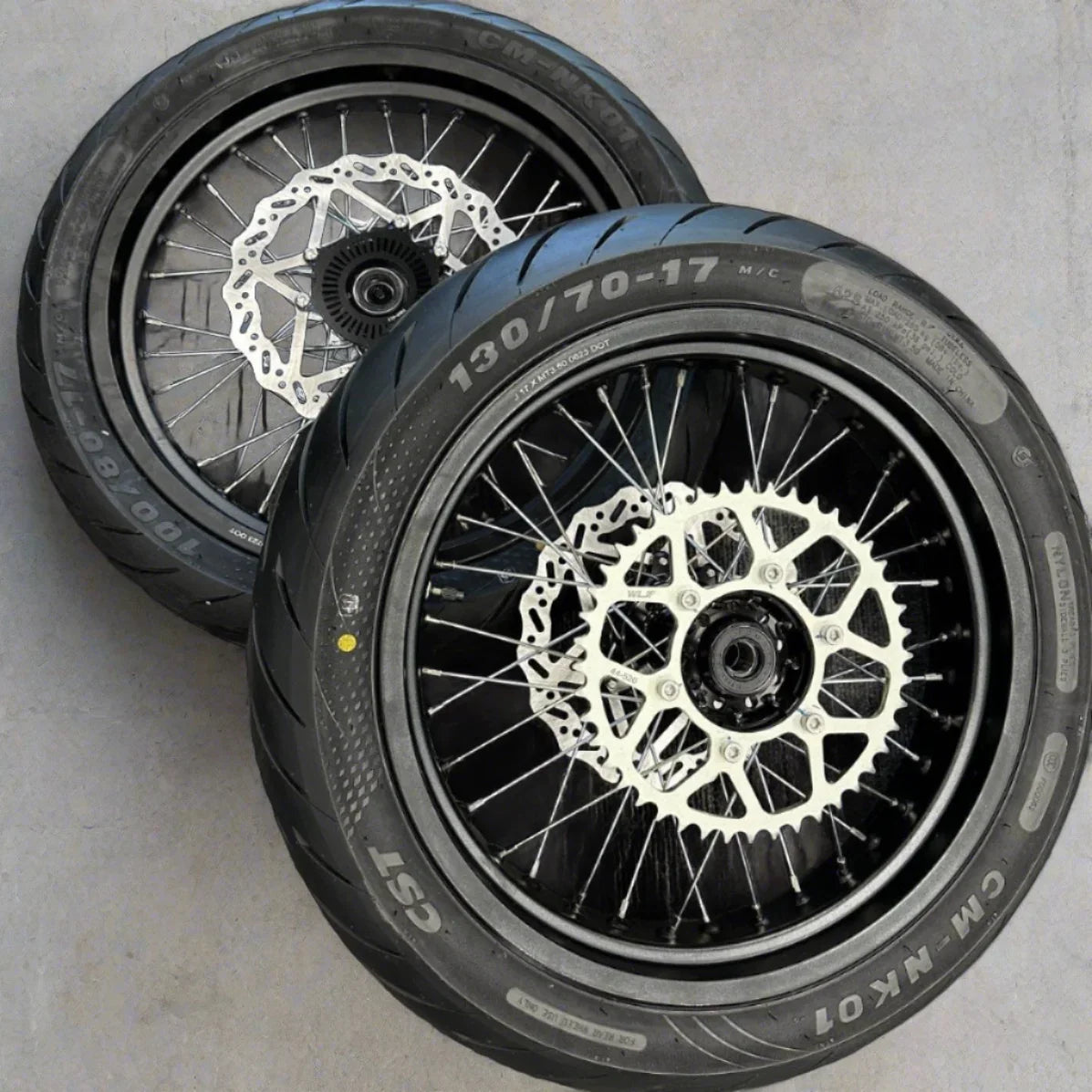 Ultra Bee Supermoto Wheelset -(PRE ORDER - Ships July 10)